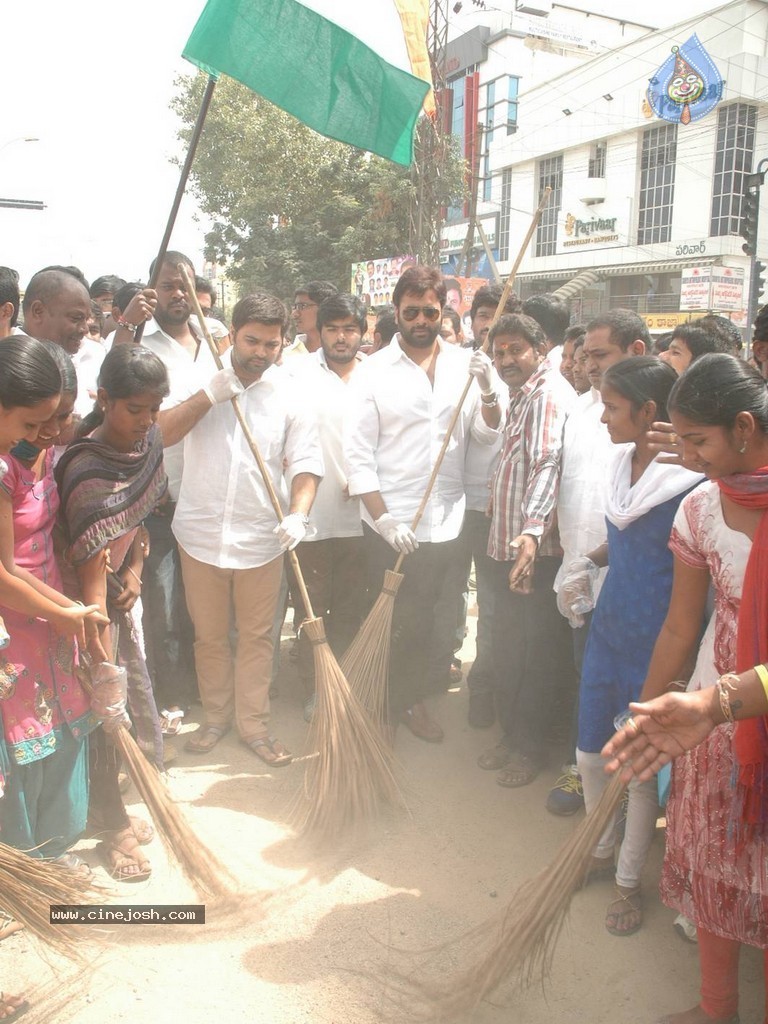 Nara Rohith Participates in Swachh Bharat - 27 / 100 photos