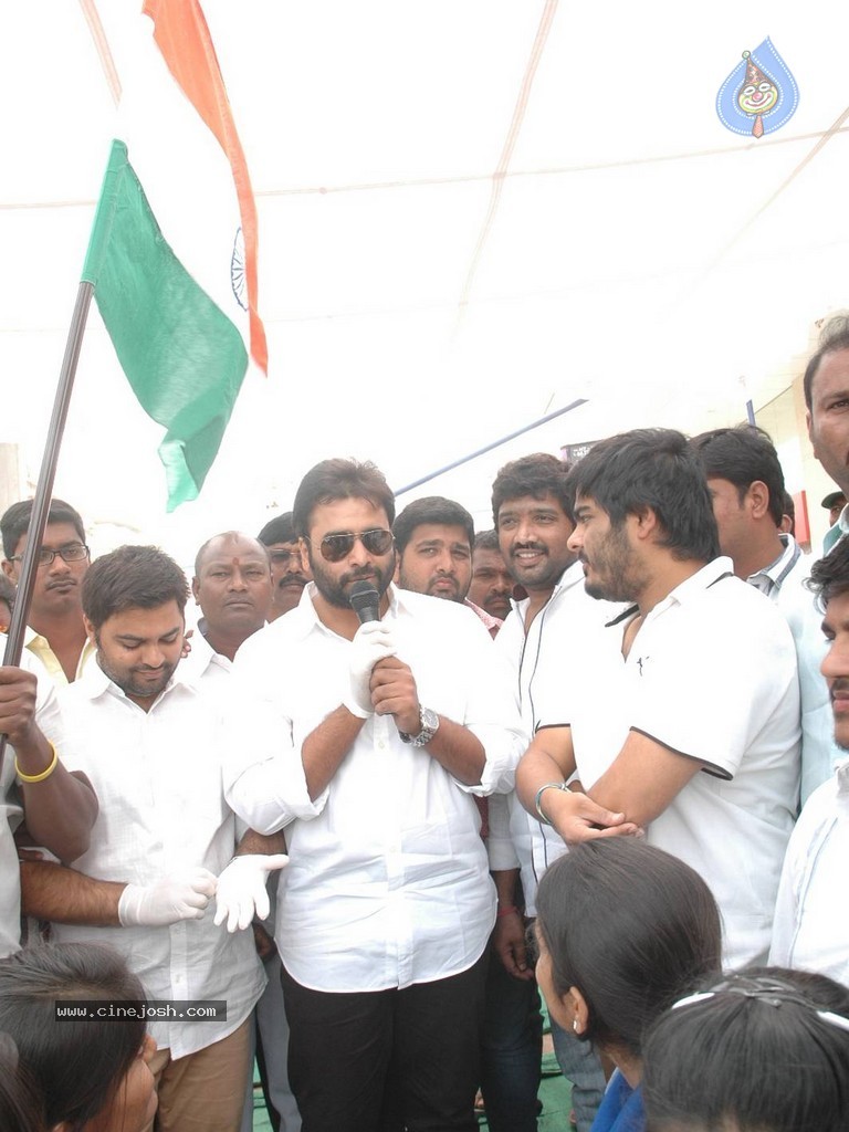 Nara Rohith Participates in Swachh Bharat - 72 / 100 photos