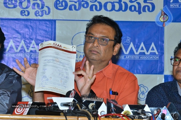 Naresh Press Meet About MAA Controversy - 7 / 8 photos
