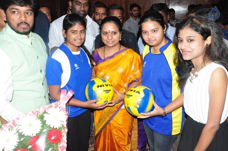National Throwball Championship 2016 Logo Launch - 22 / 34 photos