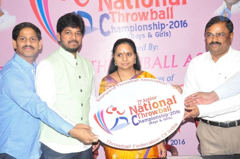 National Throwball Championship 2016 Logo Launch - 26 / 34 photos