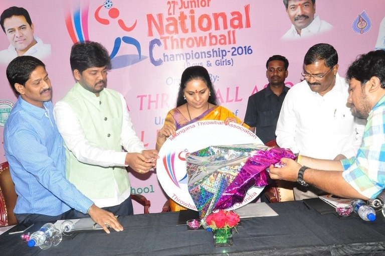 National Throwball Championship 2016 Logo Launch - 30 / 34 photos