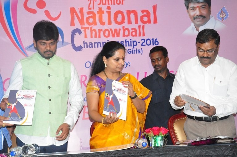 National Throwball Championship 2016 Logo Launch - 31 / 34 photos