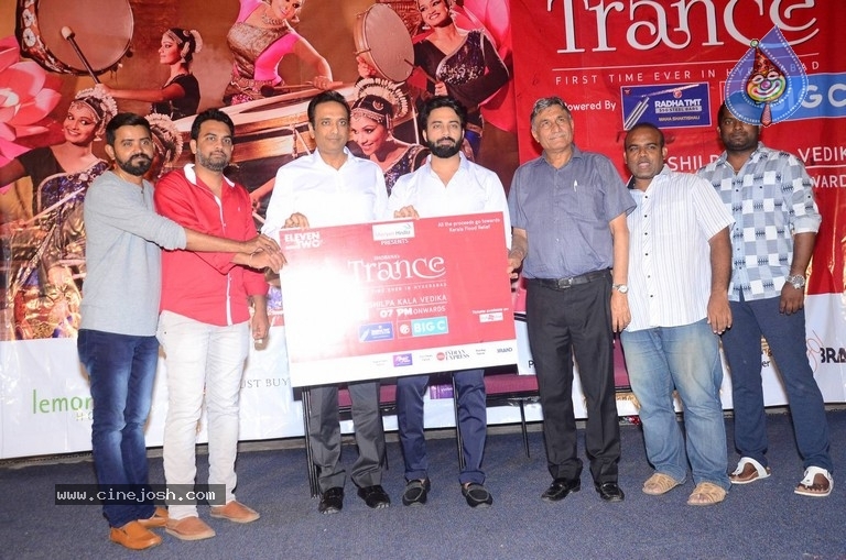 Navdeep At Trance Classical Dance Show Poster Launch - 1 / 11 photos