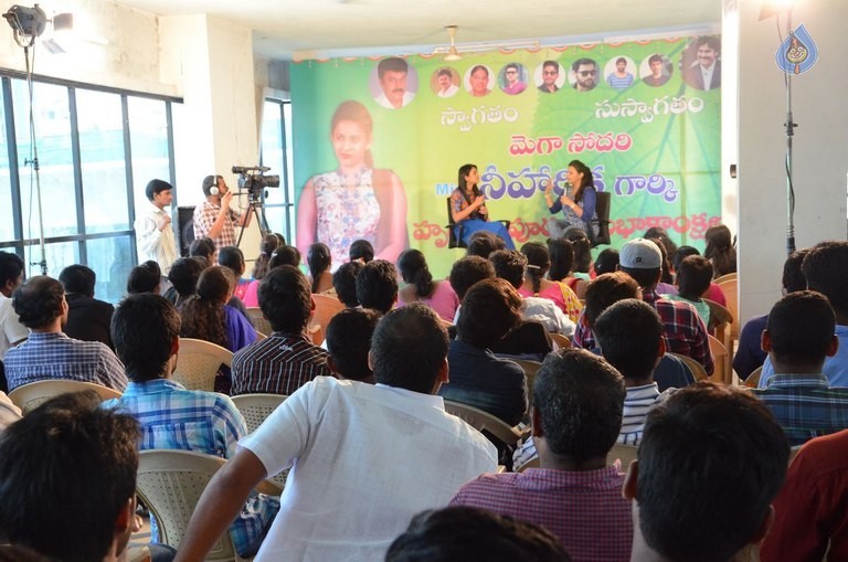 Niharika Meets Mega Fans  - 38 / 42 photos