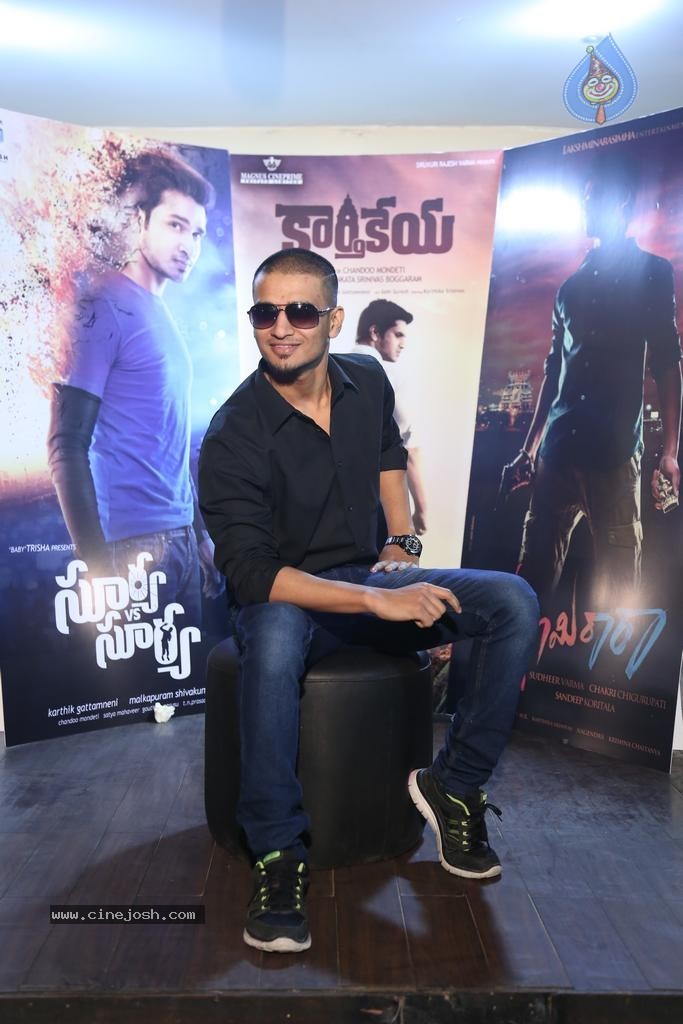 Nikhil Hattrick Movies Success Press Meet - 39 / 152 photos