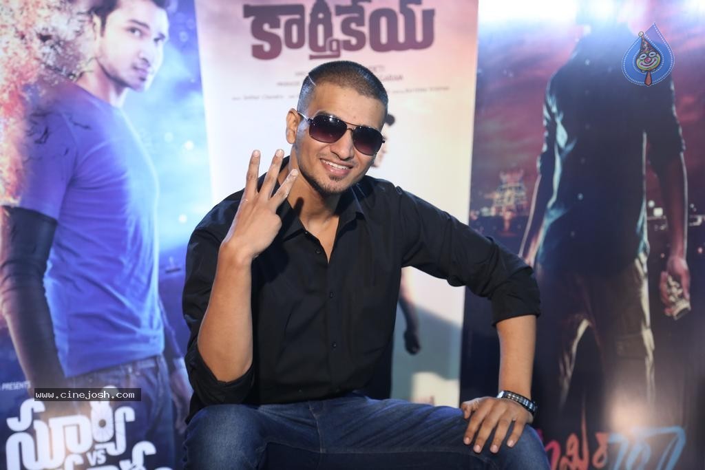 Nikhil Hattrick Movies Success Press Meet - 77 / 152 photos