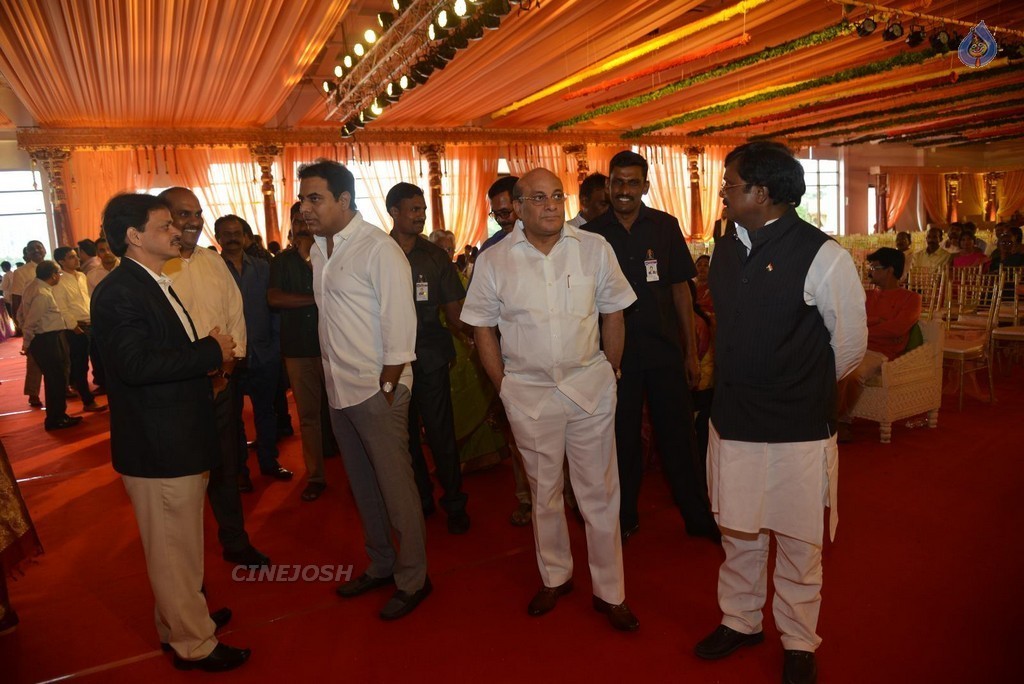 Nimmagadda Prasad Daughter Wedding 1 - 10 / 83 photos