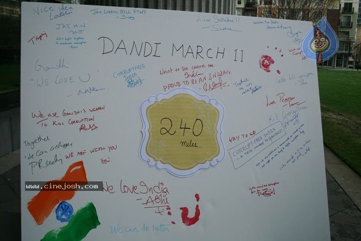 NRI's Dandi March 2 Event Photos - 30 / 56 photos
