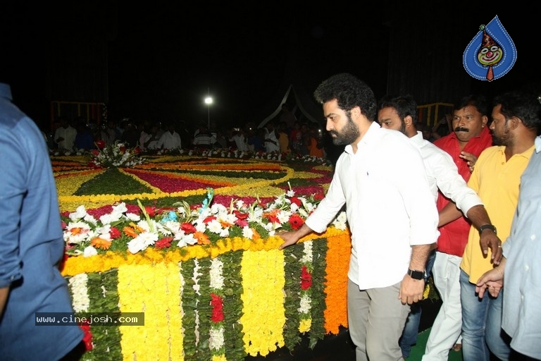 NTR and Kalyan Ram visit NTR Ghat on NTR Death Anniversary - 3 / 42 photos