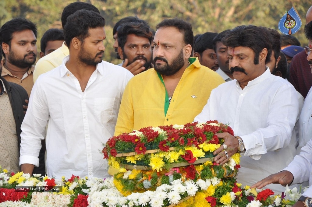 NTR Family Members at NTR Ghat - 53 / 84 photos