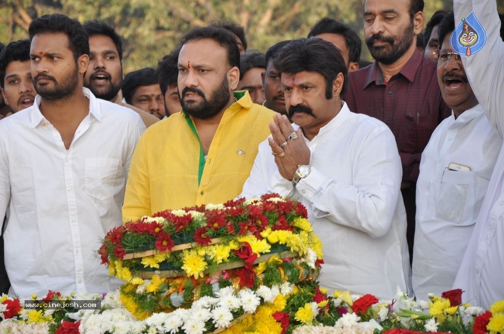 NTR Family Members at NTR Ghat - 63 / 84 photos
