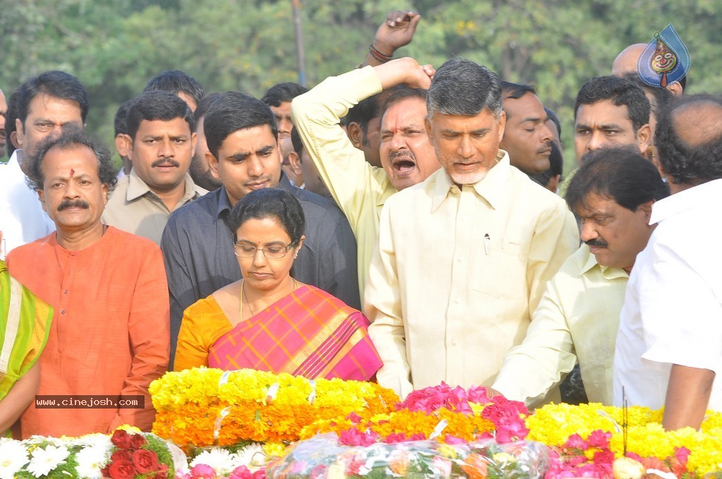 NTR Family Members at NTR Ghat - 24 / 238 photos