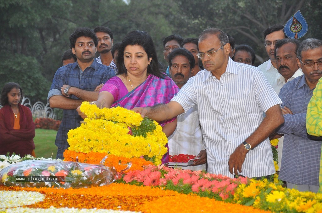 NTR Family Members at NTR Ghat - 58 / 238 photos