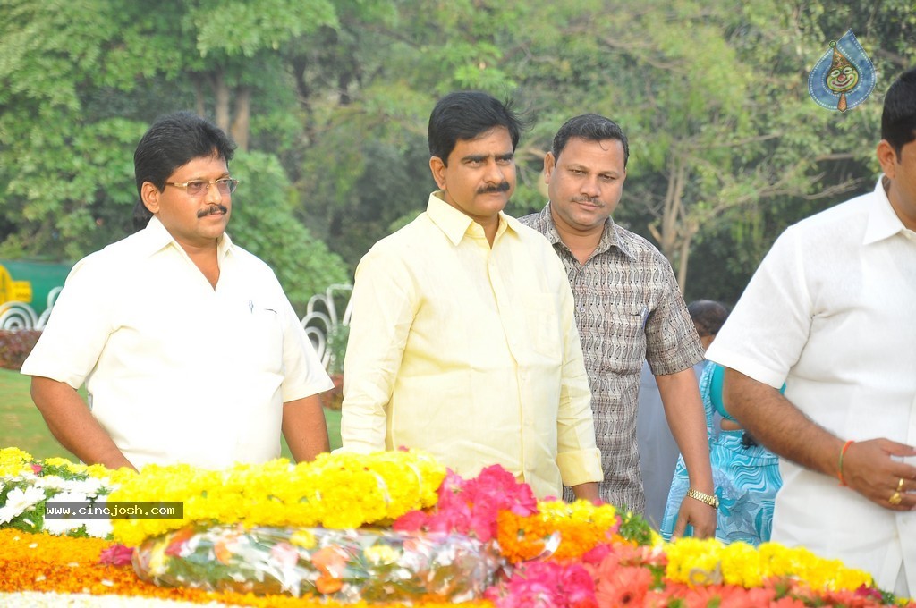 NTR Family Members at NTR Ghat - 111 / 238 photos