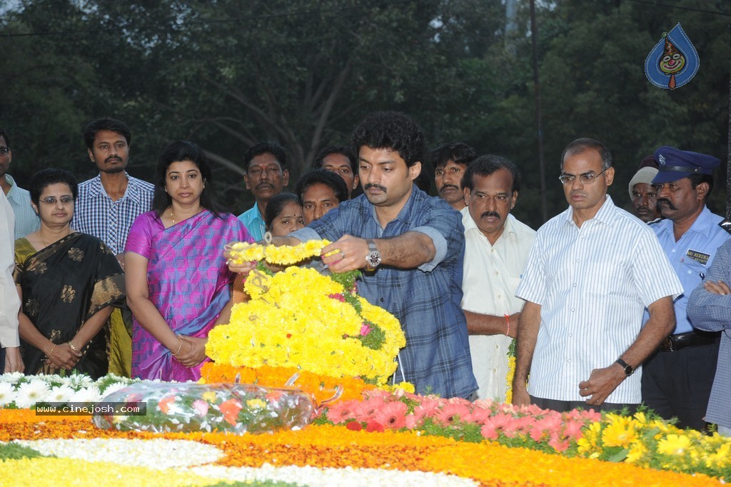 NTR Family Members at NTR Ghat - 119 / 238 photos