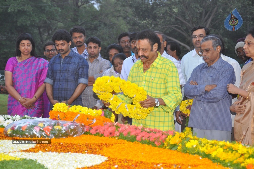 NTR Family Members at NTR Ghat - 124 / 238 photos