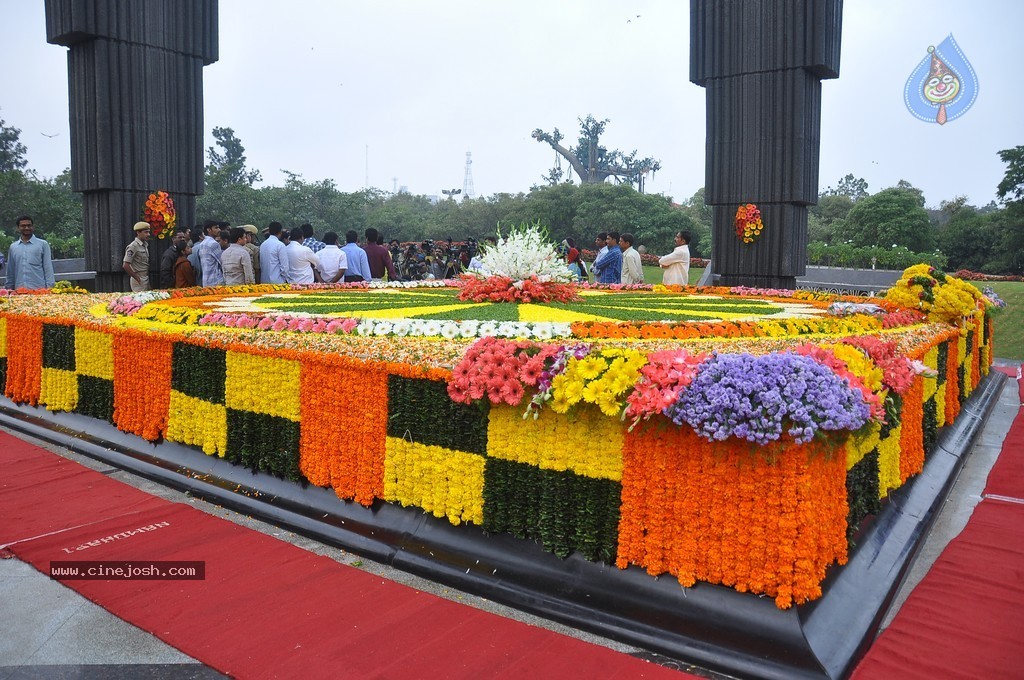 NTR Family Members at NTR Ghat - 126 / 238 photos