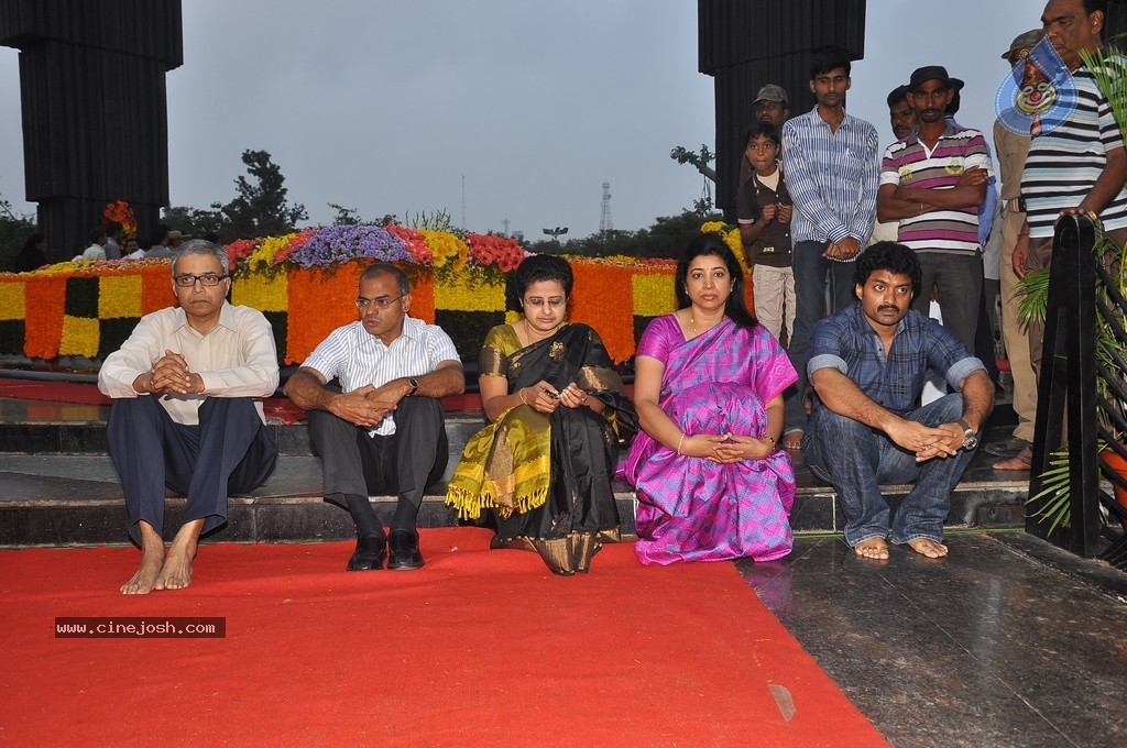 NTR Family Members at NTR Ghat - 129 / 238 photos