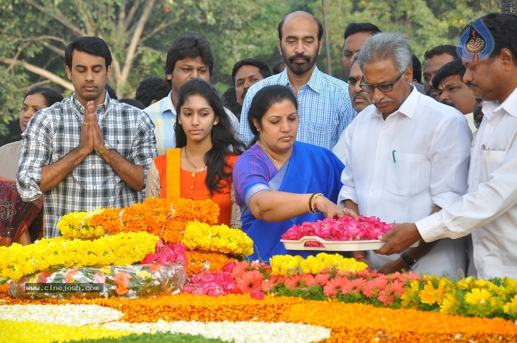 NTR Family Members at NTR Ghat - 135 / 238 photos