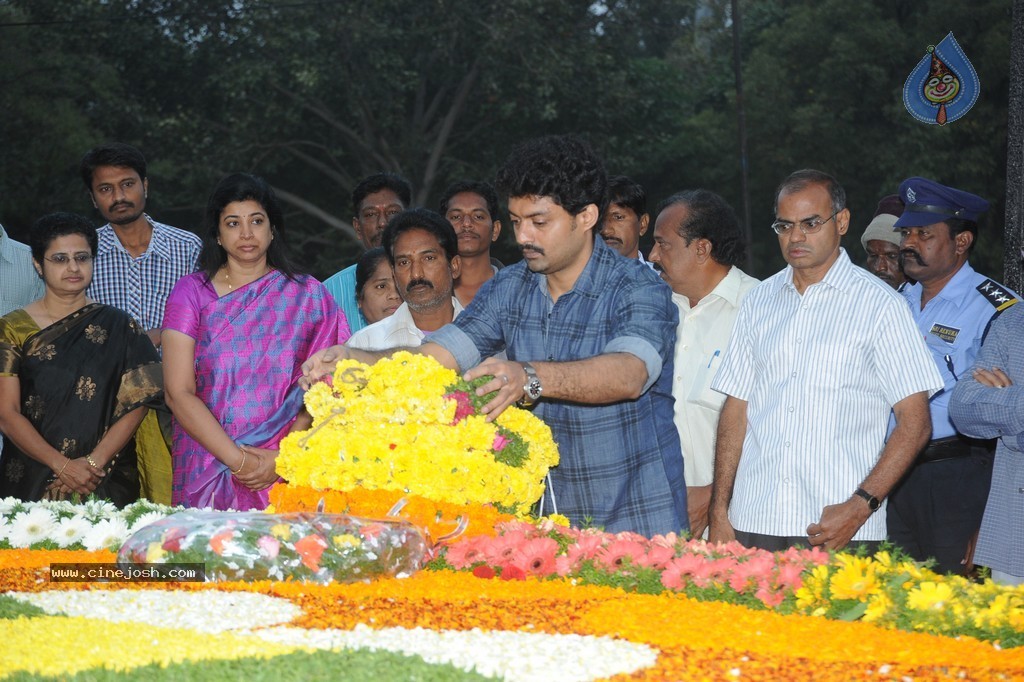 NTR Family Members at NTR Ghat - 147 / 238 photos