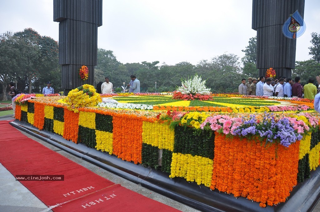 NTR Family Members at NTR Ghat - 155 / 238 photos