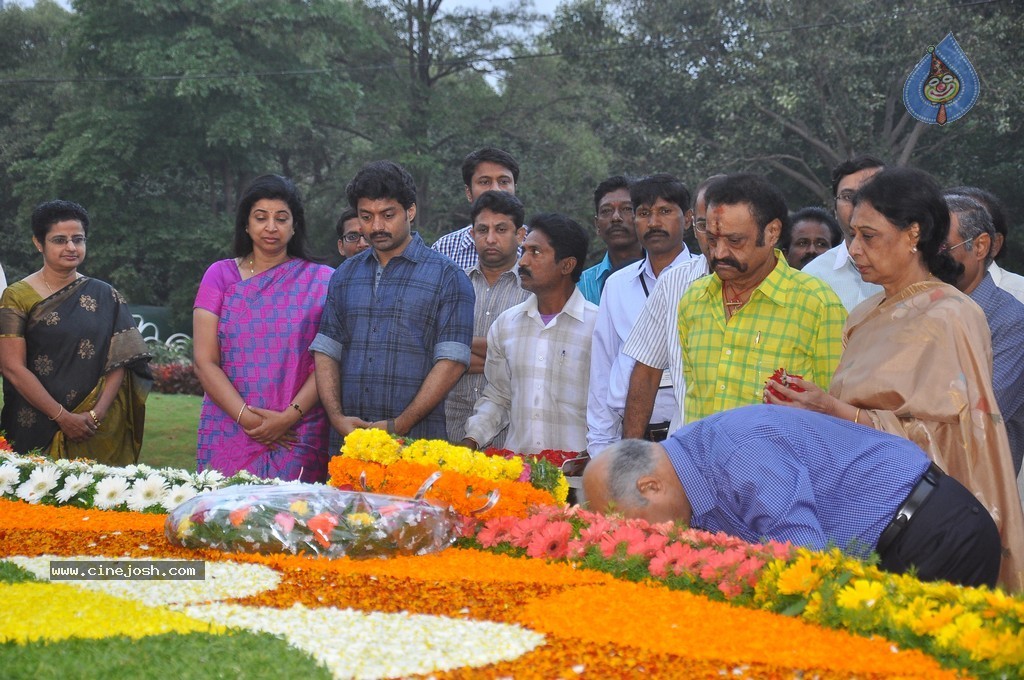 NTR Family Members at NTR Ghat - 156 / 238 photos