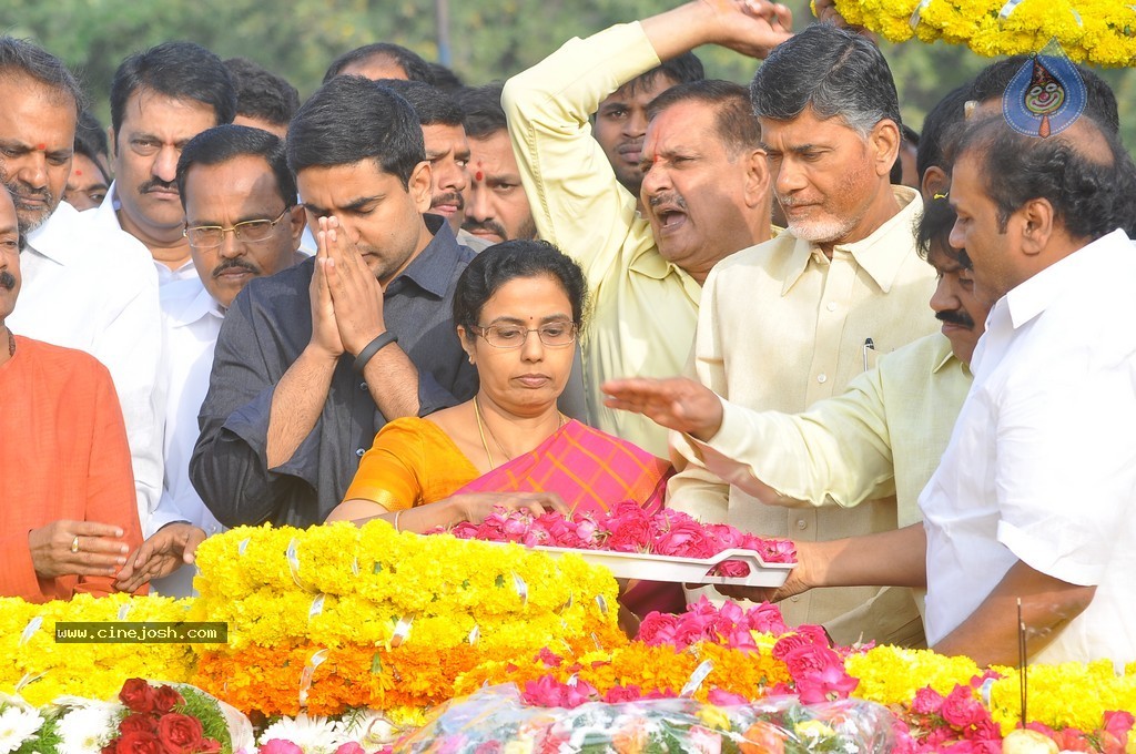 NTR Family Members at NTR Ghat - 165 / 238 photos