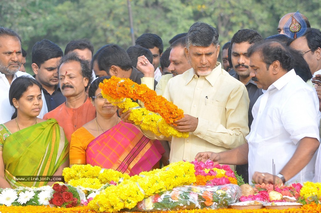 NTR Family Members at NTR Ghat - 173 / 238 photos