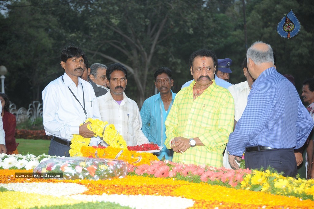 NTR Family Members at NTR Ghat - 179 / 238 photos