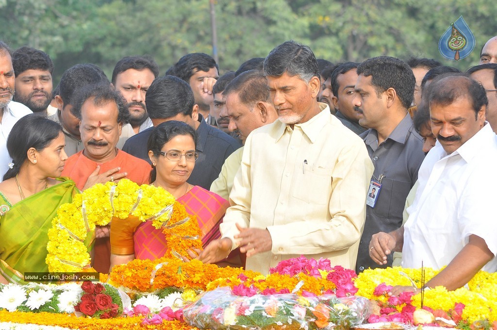 NTR Family Members at NTR Ghat - 193 / 238 photos