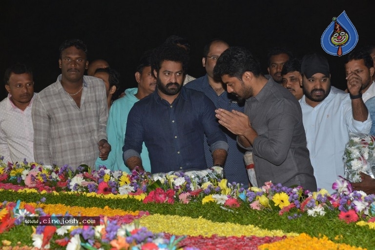 NTR Family Members at NTR Ghat - 34 / 39 photos