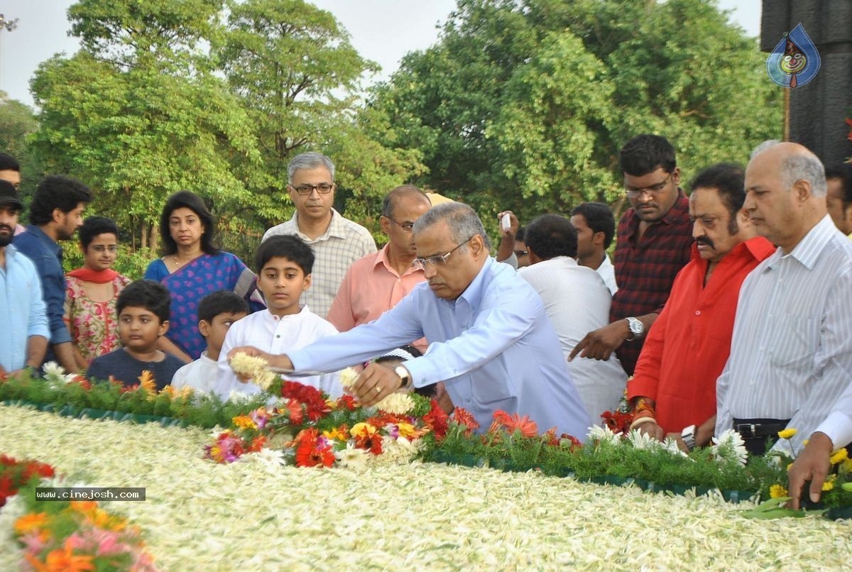 NTR Family Members at NTR Ghat - 48 / 151 photos