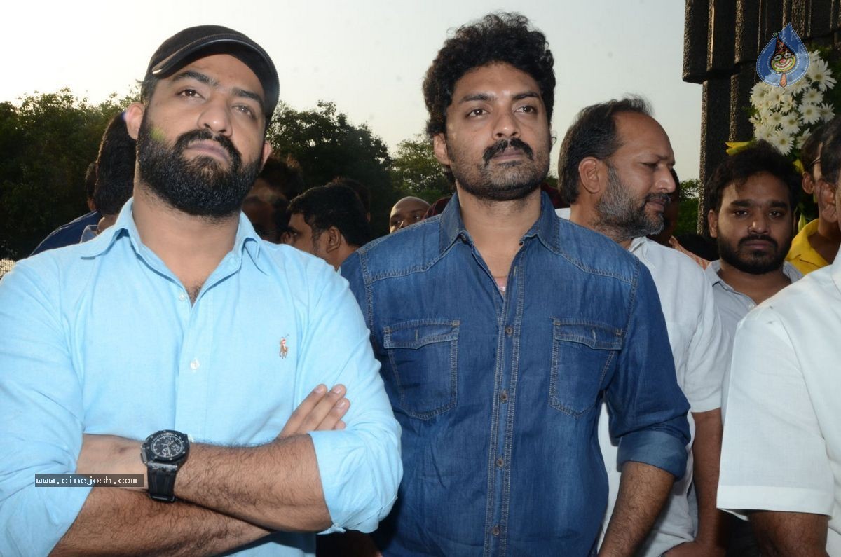 NTR Family Members at NTR Ghat - 115 / 151 photos