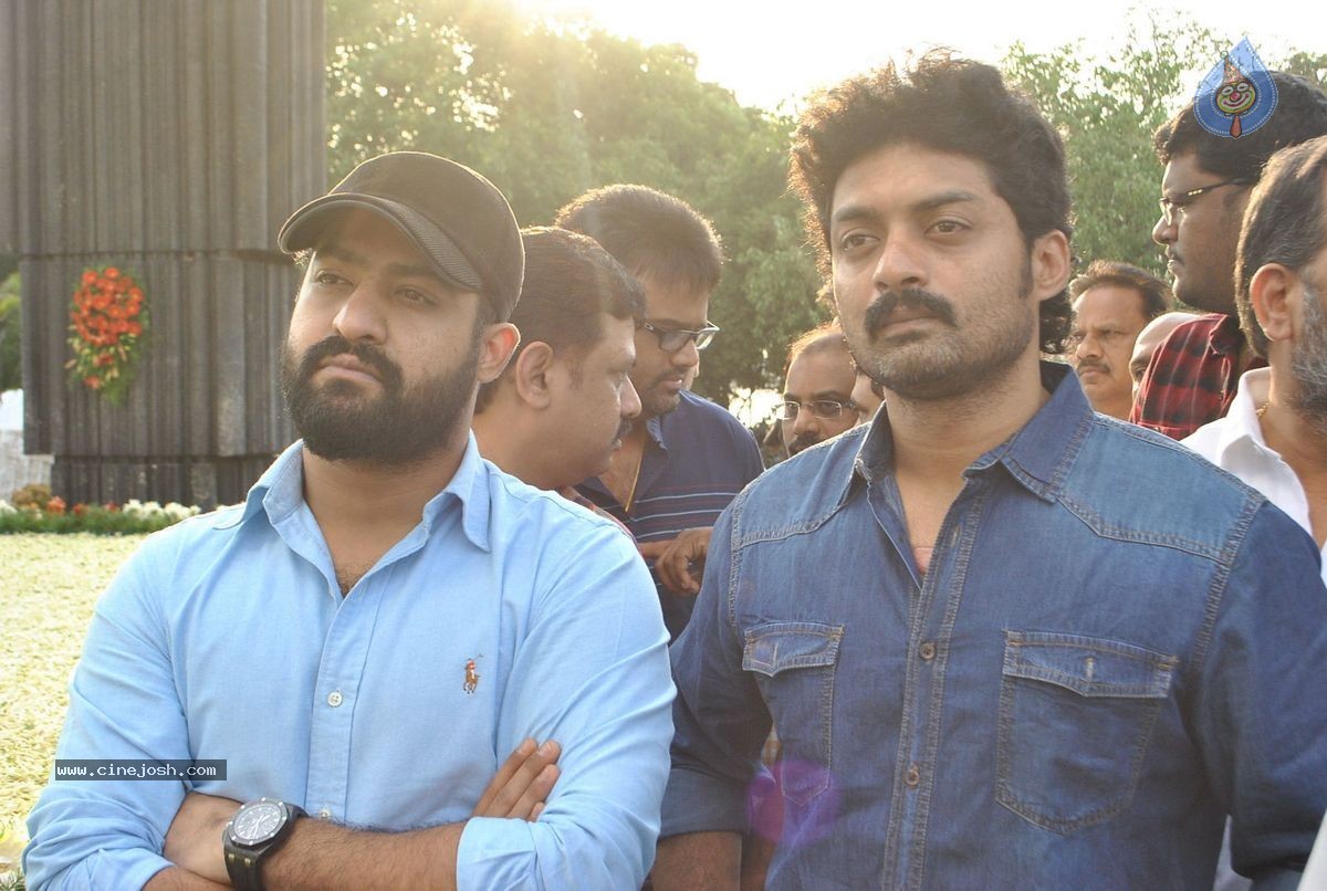 NTR Family Members at NTR Ghat - 117 / 151 photos