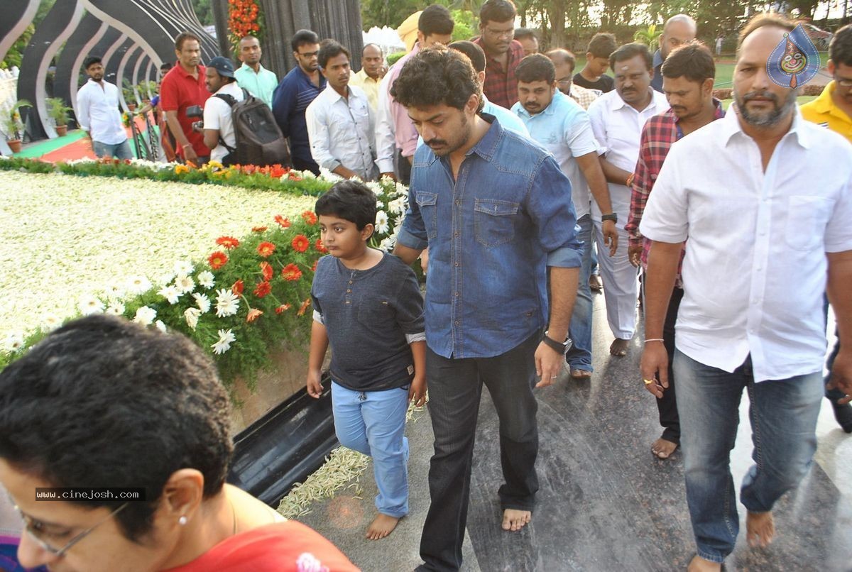 NTR Family Members at NTR Ghat - 122 / 151 photos