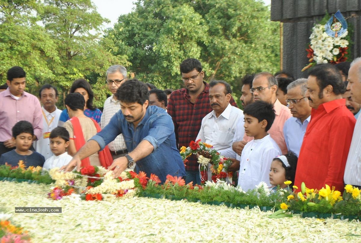 NTR Family Members at NTR Ghat - 147 / 151 photos