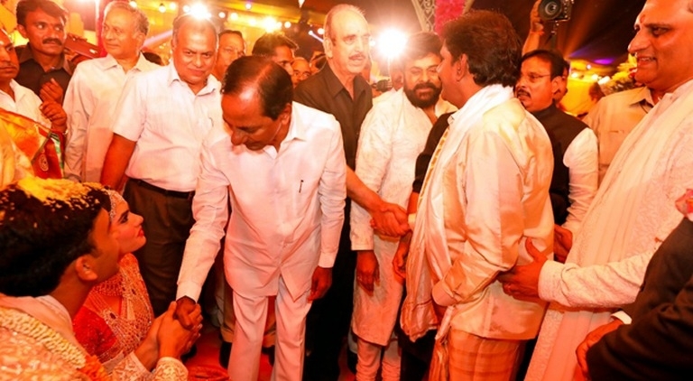 NTV Director Narendra Chowdary Daughter Rachana Wedding - 8 / 10 photos