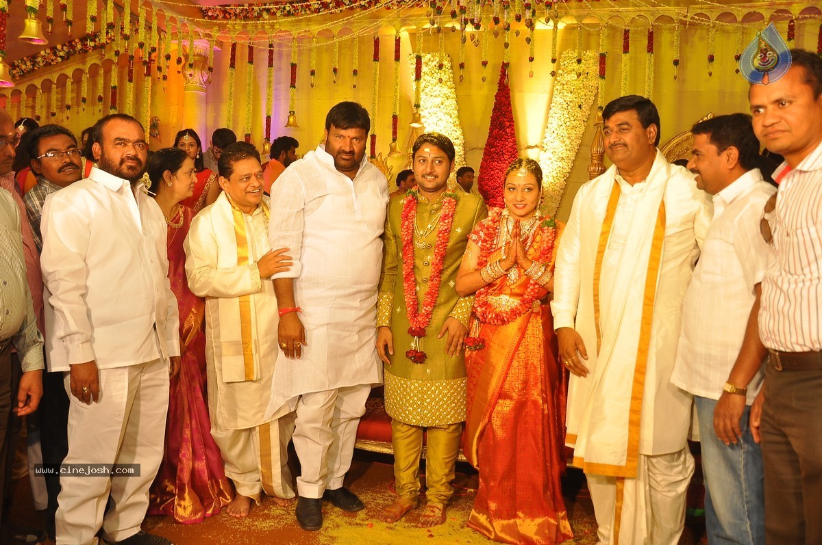 Nukarapu Suryaprakash Rao Daughter Grishma Wedding Photos - 19 / 136 photos