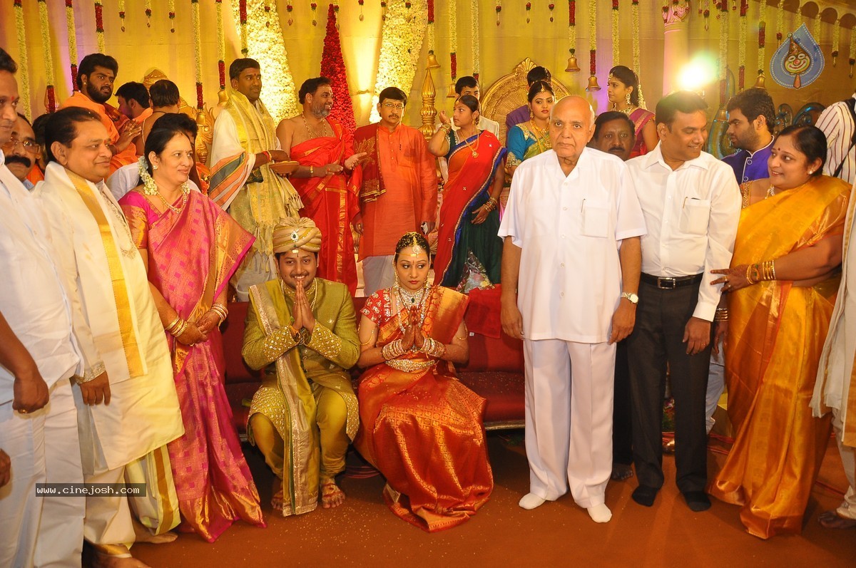 Nukarapu Suryaprakash Rao Daughter Grishma Wedding Photos - 22 / 136 photos