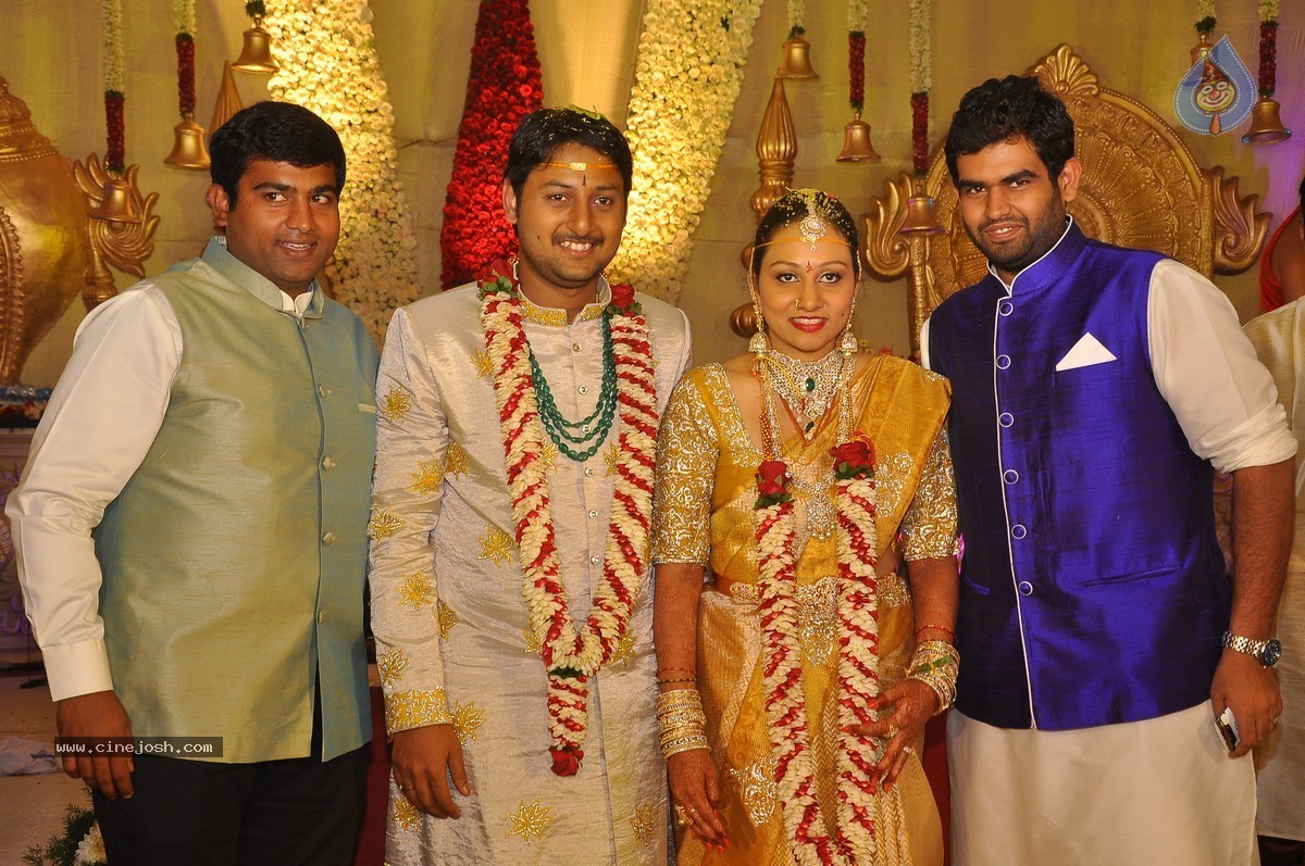 Nukarapu Suryaprakash Rao Daughter Grishma Wedding Photos - 38 / 136 photos