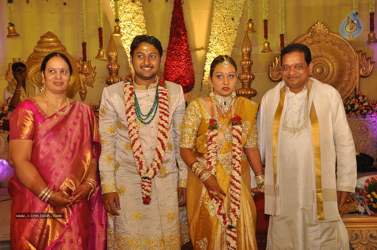 Nukarapu Suryaprakash Rao Daughter Grishma Wedding Photos - 44 / 136 photos