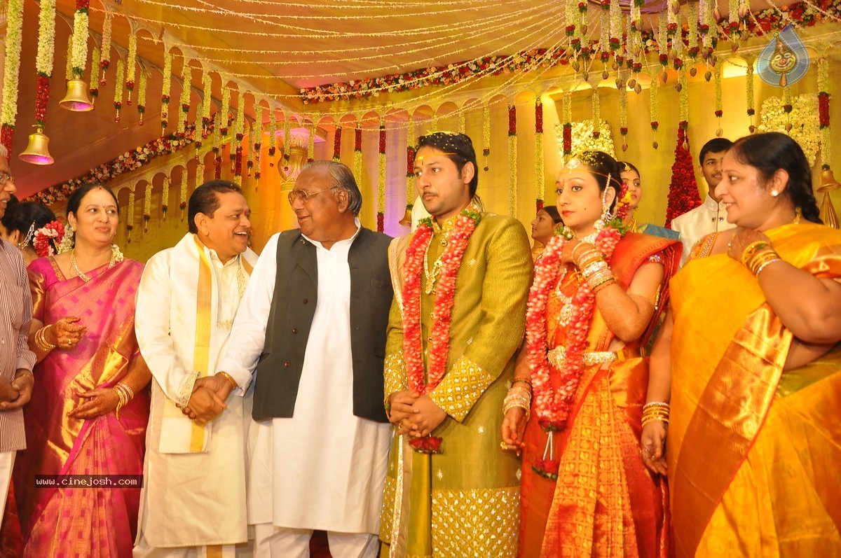 Nukarapu Suryaprakash Rao Daughter Grishma Wedding Photos - 56 / 136 photos