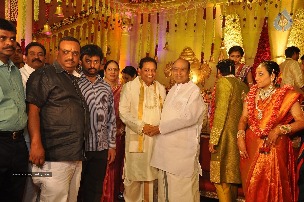 Nukarapu Suryaprakash Rao Daughter Grishma Wedding Photos - 58 / 136 photos