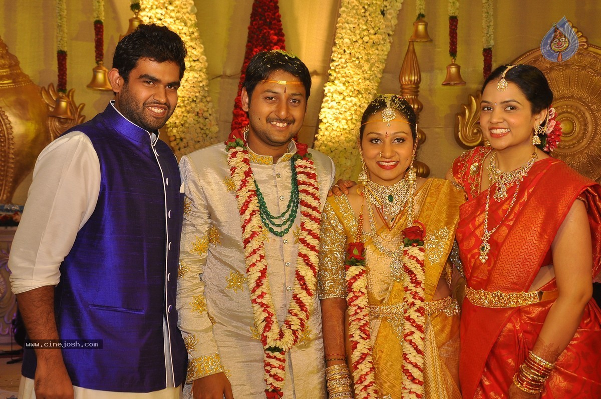 Nukarapu Suryaprakash Rao Daughter Grishma Wedding Photos - 59 / 136 photos