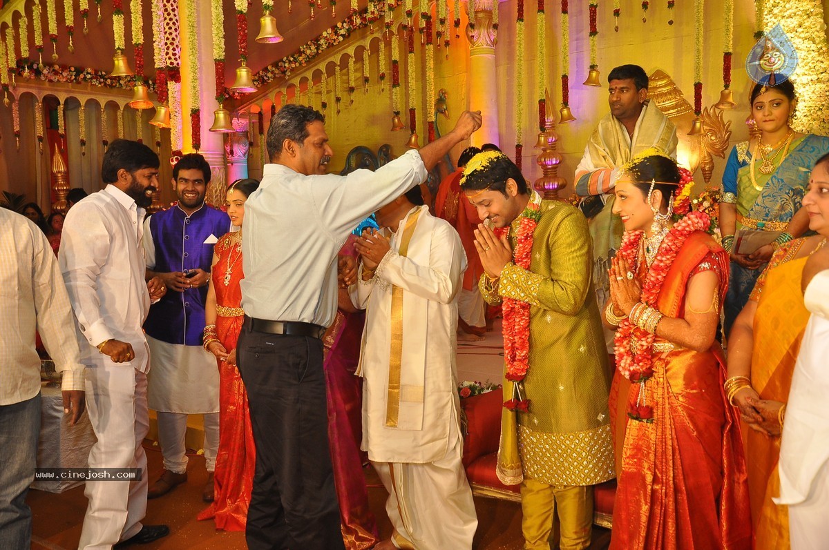 Nukarapu Suryaprakash Rao Daughter Grishma Wedding Photos - 121 / 136 photos
