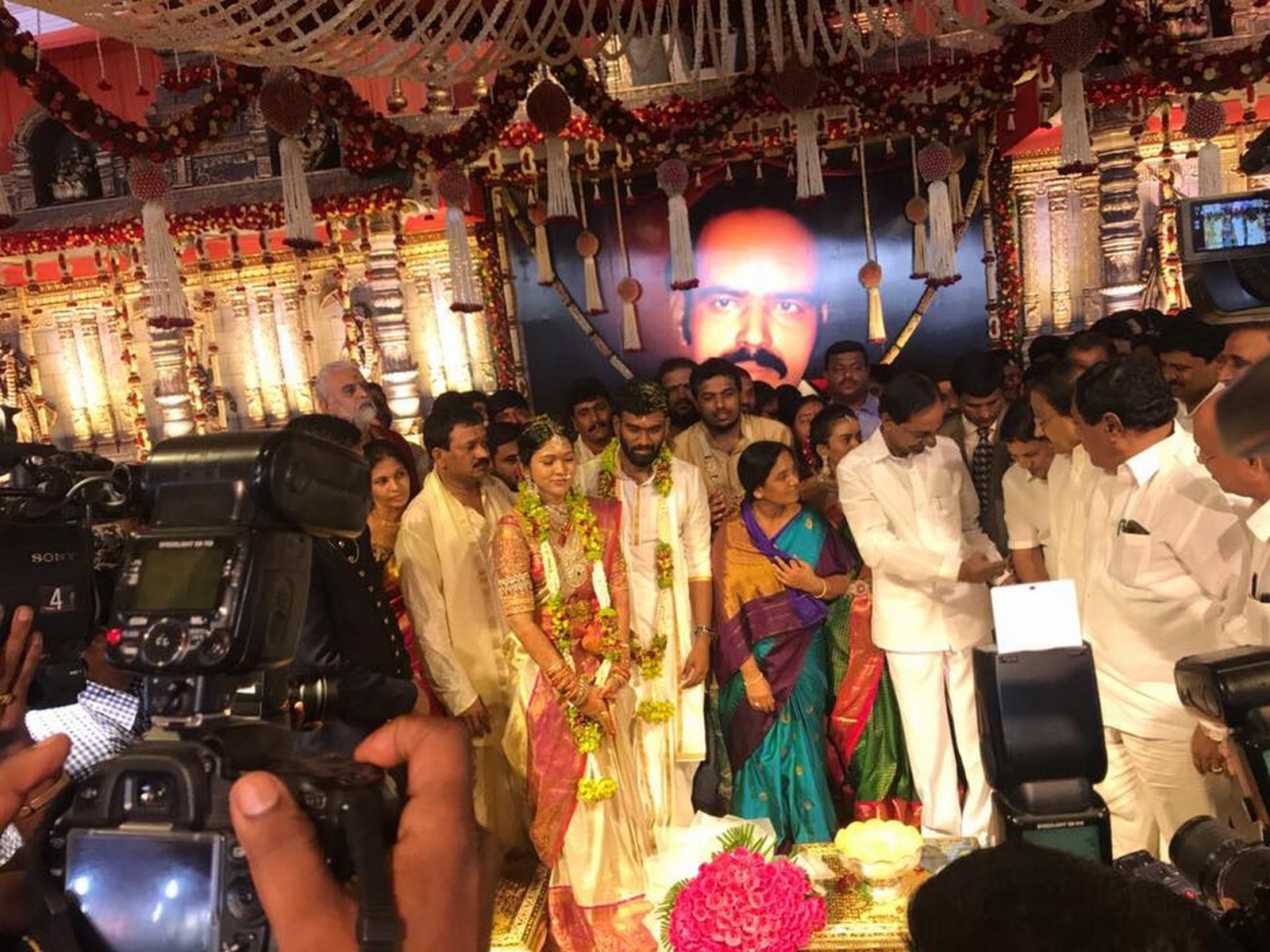 Paritala Sriram - Gnanika Wedding Photos - 22 / 30 photos