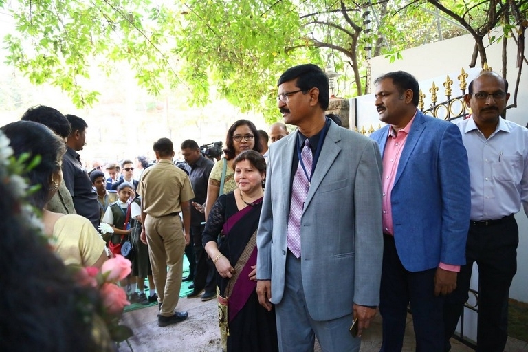 Pawan Kalyan And Adam Burakowski Visits St Marys Church - 24 / 30 photos