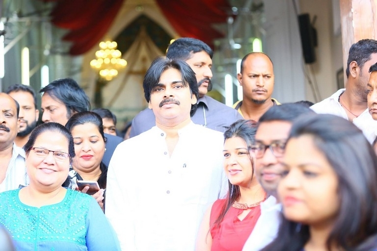 Pawan Kalyan And Adam Burakowski Visits St Marys Church - 28 / 30 photos