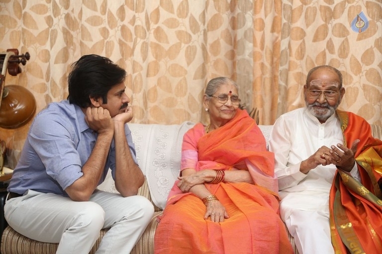 Pawan Kalyan and Trivikram Meets K Vishwanath - 1 / 77 photos